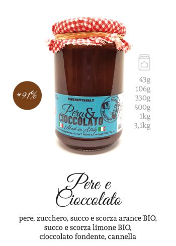 Crema al gusto di Pere e Cioccolato
