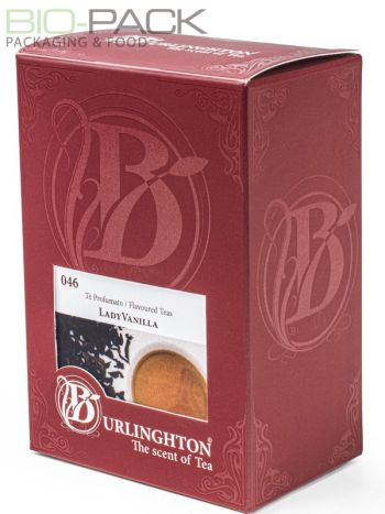 Tè nero alla Vaniglia Burlinghton 15 filtri