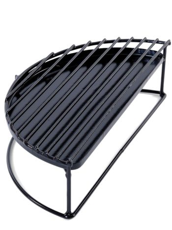 Griglia a mezzaluna rialzata per Big Green Egg S M