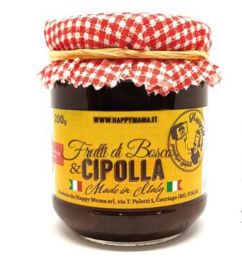 Composta a base di aceto balsamico Frutti di Bosco e Cipolla