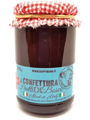 Confettura al gusto di frutti di bosco