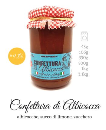 Confettura al gusto di Albicocca