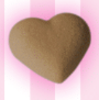 Il cuore con Zucchero Caramellato