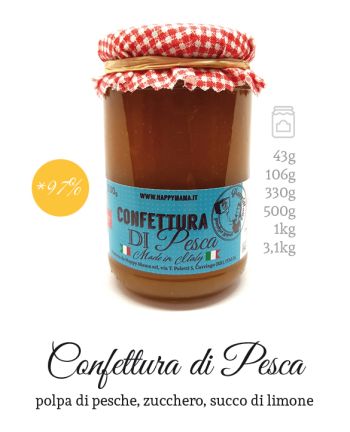 Confettura al gusto di Pesca