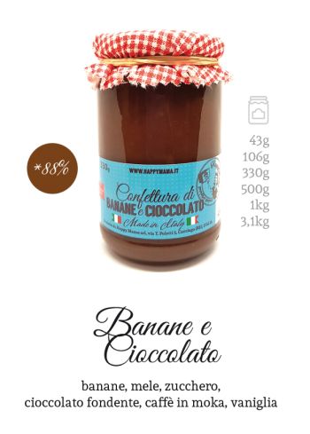 Crema al gusto di Banana e Cioccolato