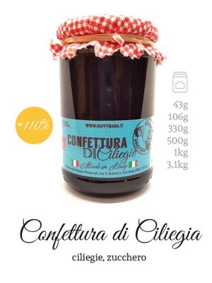 Confettura al gusto di ciliegia