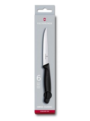 Coltello da bistecca Victorinox lama ondulata