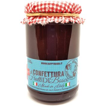 Confettura al gusto di frutti di bosco