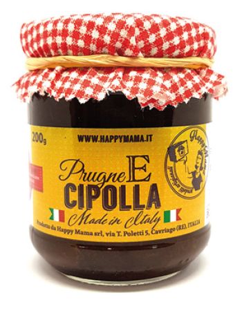 Composta a base di aceto balsamico Prugne e Cipolla